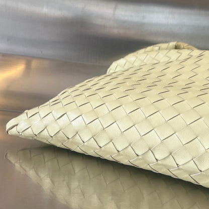 LARGE HOP 54 IN DARK CREAM LAMBSKIN