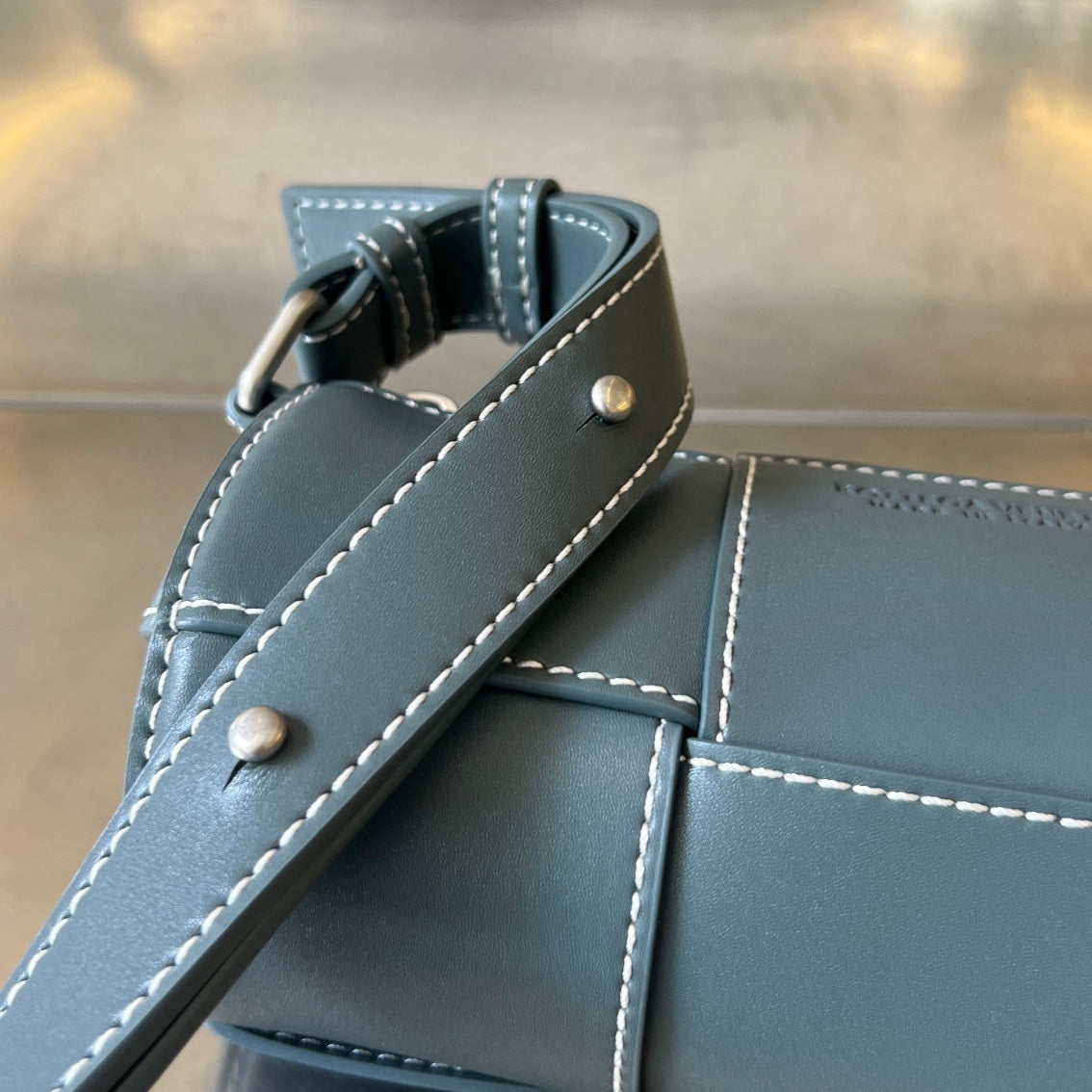 SMALL CYLINDER CASSETTE 21 IN NEVADA CALFSKIN