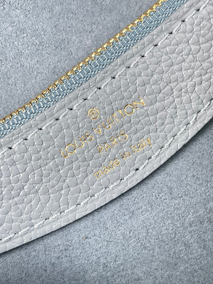 DIANE 23 IN BEAU BLUE MONOGRAM EMPREINTE LEATHER