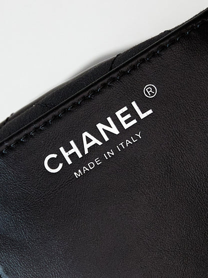 CC MINI 20 HOBO BAG IN BLACK OMBRE CALFSKIN