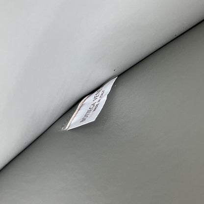 LARGE CASSETTE POUCH 35 IN CORDUROY GRAY CALFSKIN