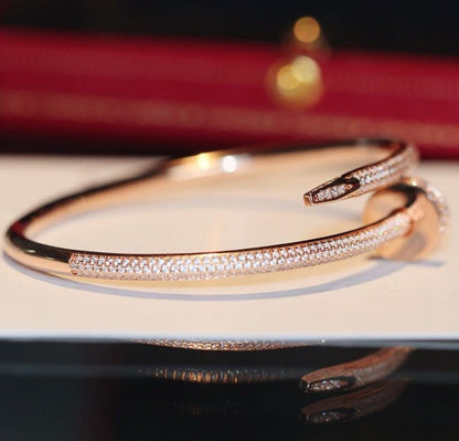 [AURORA]JUSTE BRACELET 3.5MM ALL DIAMONDS