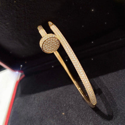 [AURORA]JUSTE BRACELET 3.5MM ALL DIAMONDS