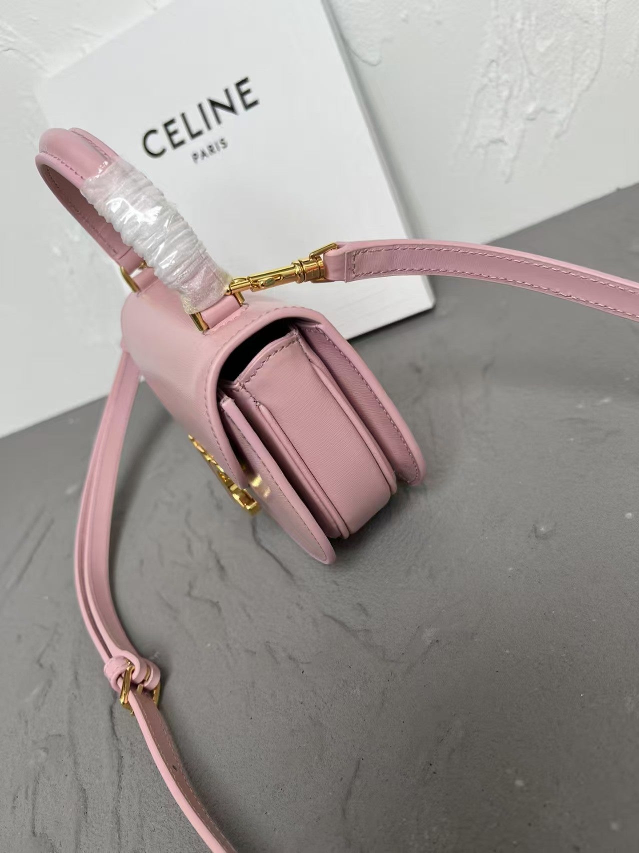 Mini Sakura Pink Saddle Bag