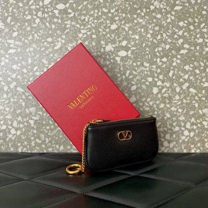 VA GARAVANI SUPERSTAR LEATHER KEY CASE