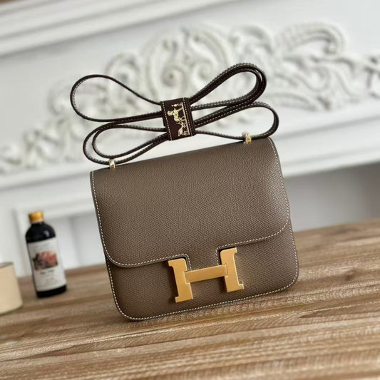 CONSTANCE 18 ETOUPE EPSOM GOLD HARDWARE