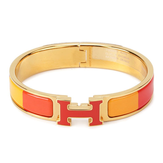 [AURORA]H BRACELET ORANGE RAINBOW CERAMIC