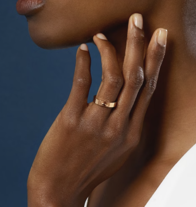 [AURORA]ALLIANCE LIENS VIDENCE 4MM RING