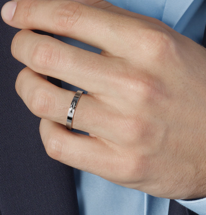 [AURORA]ALLIANCE LIENS VIDENCE 3MM RING