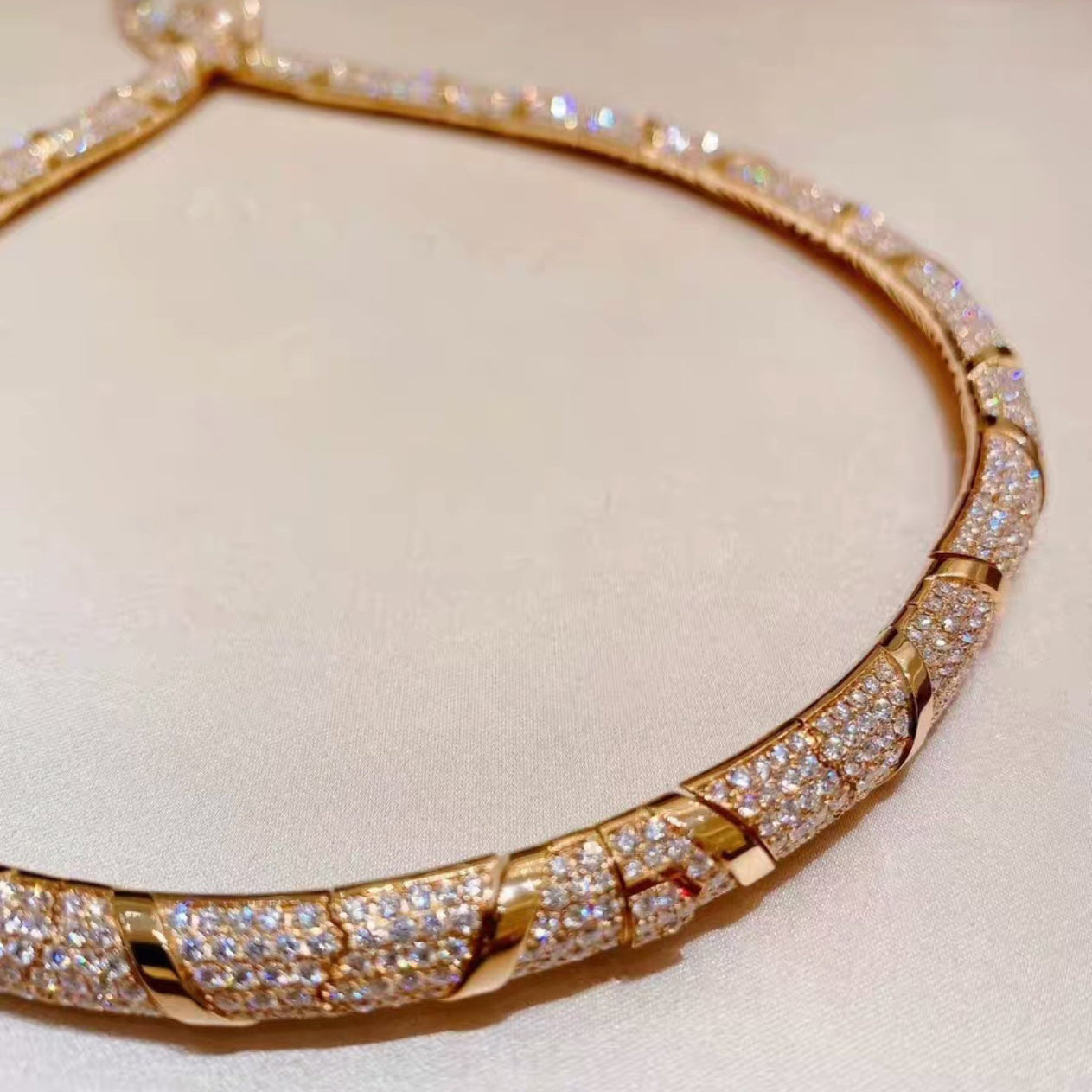 [AURORA]HAUTE COUTURE GOLD SERPENTI NECKLACE