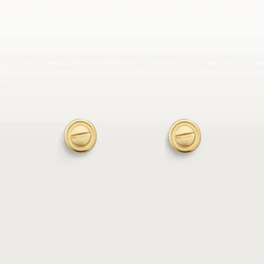 [AURORA]LOVE EARRINGS GOLD 10MM