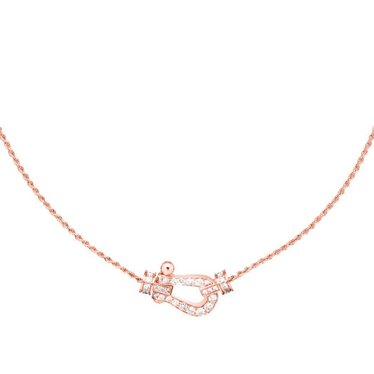 [AURORA]FORCE 10 PINK GOLD DIAMOND NECKLACE