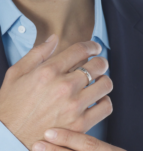 [AURORA]ALLIANCE LIENS VIDENCE 4MM RING