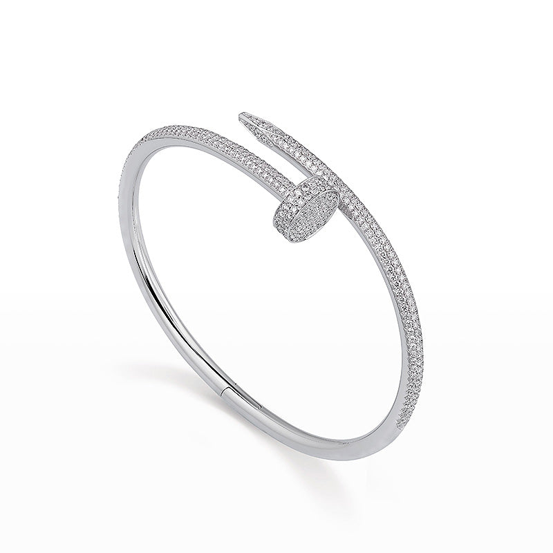 [AURORA]JUSTE BRACELET 3.5MM ALL DIAMONDS