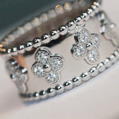 [AURORA]CLOVER KALEIDOSCOPE RING 10MM