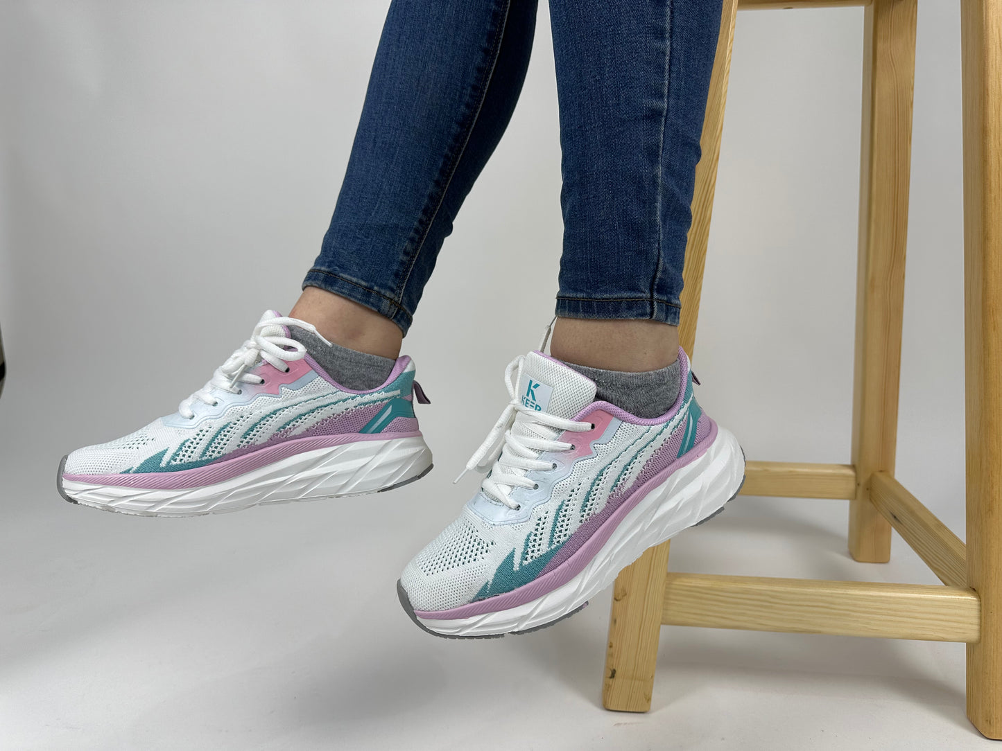 [AURORA]CLOVER 6 MOTIF WHITE MOP BRACELET