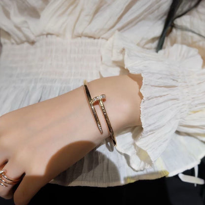 [AURORA]JUSTE BRACELET 3.5MM DIAMONDS