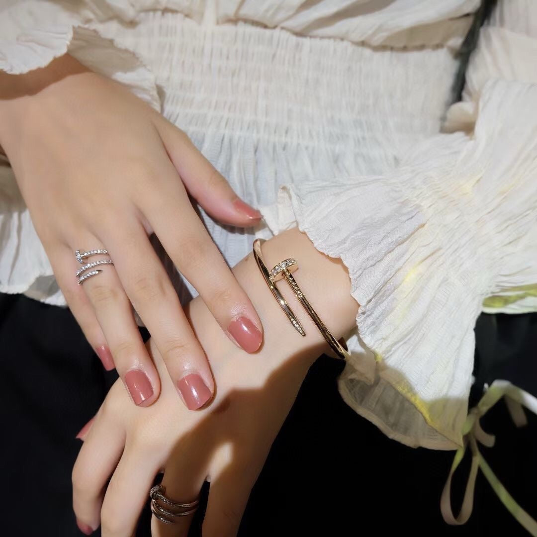 [AURORA]JUSTE BRACELET 3.5MM DIAMONDS