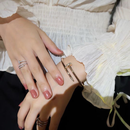 [AURORA]JUSTE BRACELET 3.5MM DIAMONDS