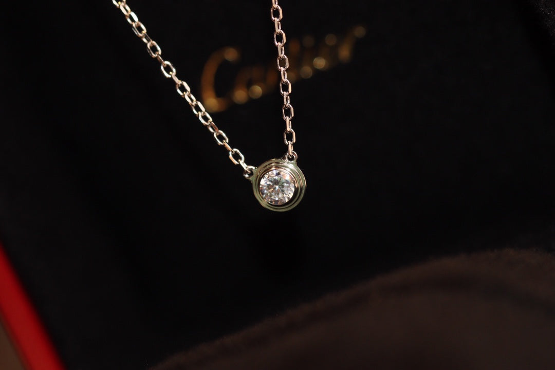 [AURORA]DAMOUR DIAMOND NECKLACE