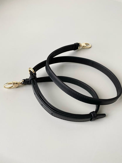 MINI MY LADY 17 BLACK CALFSKIN GOLD HARDWARE