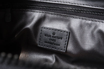 DOPP KIT TOILETRY BAG 28 CM IN BLACK TAURILLON MONOGRAM LEATHER