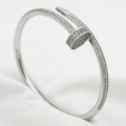 [AURORA]JUSTE BRACELET 3.5MM ALL DIAMONDS