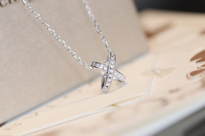 [AURORA]JEUX DE DIAMOND NECKLACE