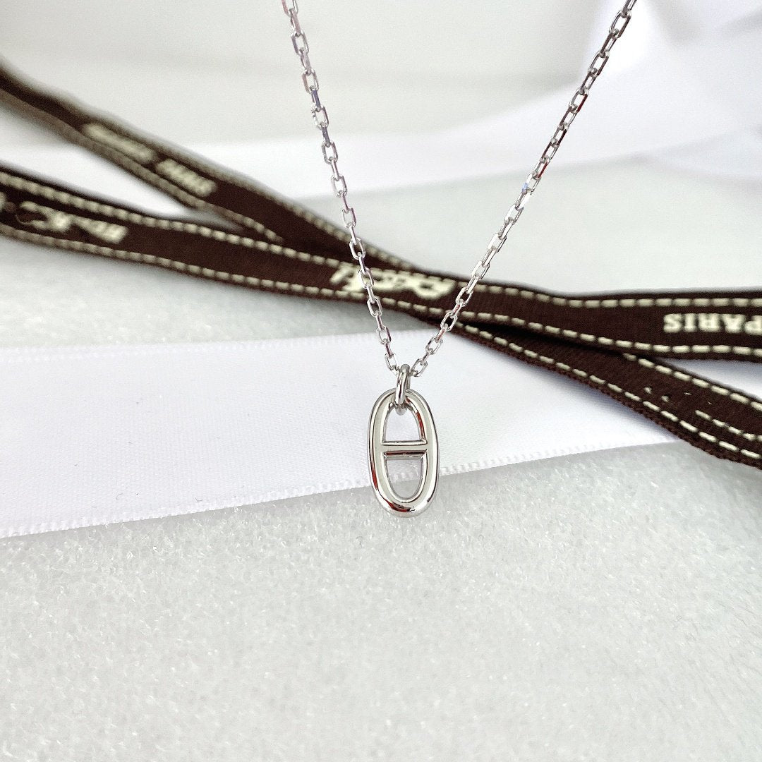 [AURORA]HM PIG NOSE NECKLACE