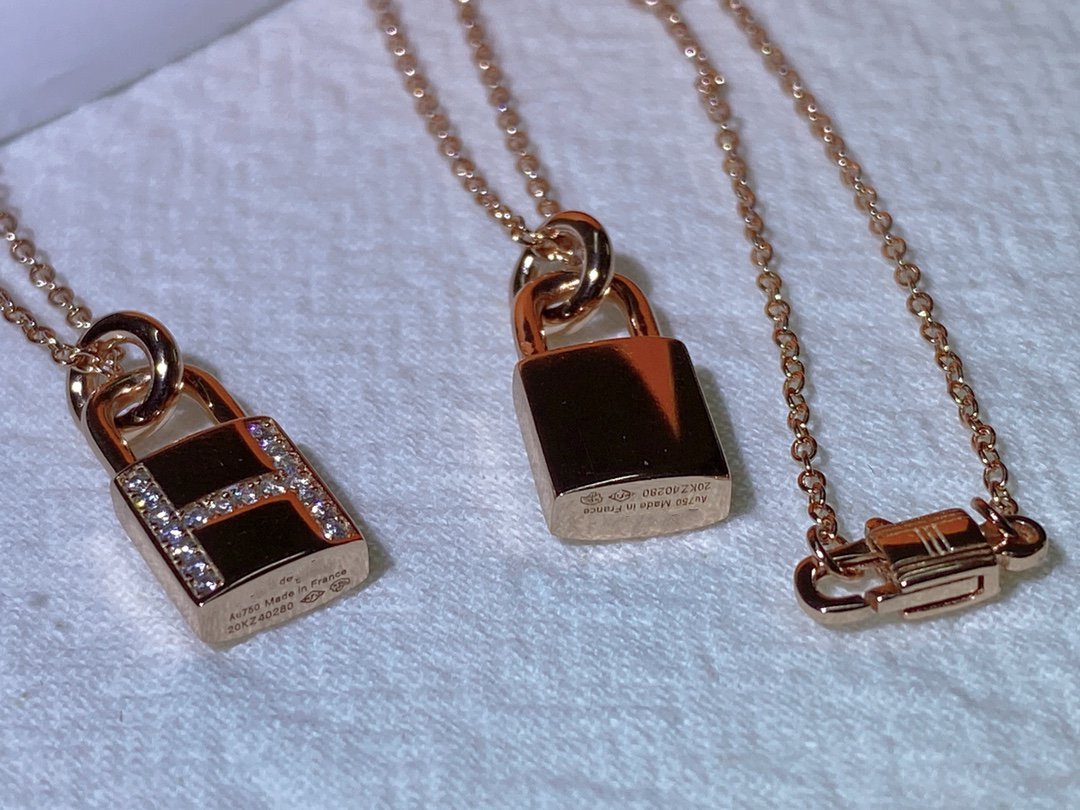 [AURORA]HM ADVANCED NICHE LOCK HEAD NECKLACE DIAMONDS