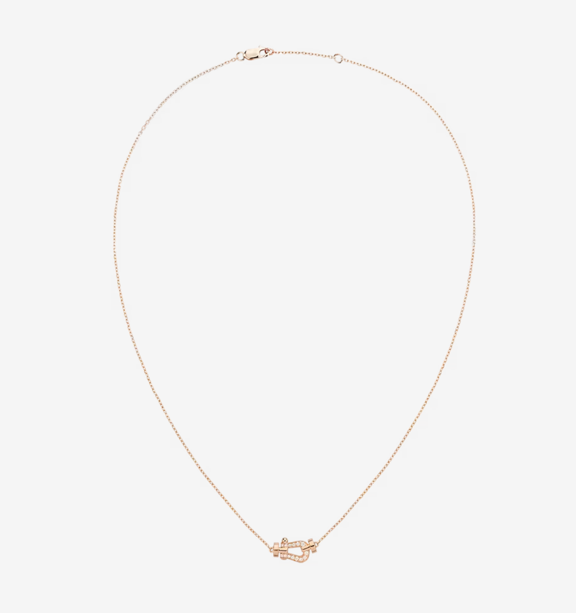 [AURORA]FORCE 10 DIAMOND PINK GOLD NECKLACE MINI MODEL