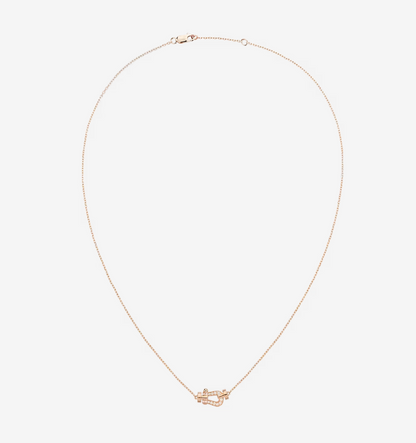 [AURORA]FORCE 10 DIAMOND PINK GOLD NECKLACE MINI MODEL