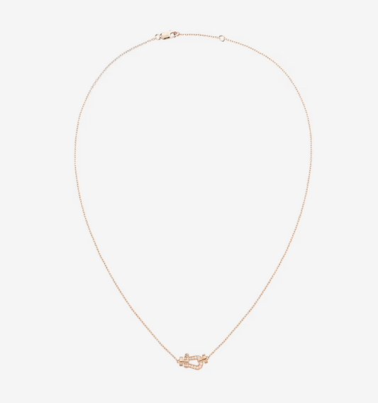 [AURORA]FORCE 10 DIAMOND PINK GOLD NECKLACE MINI MODEL