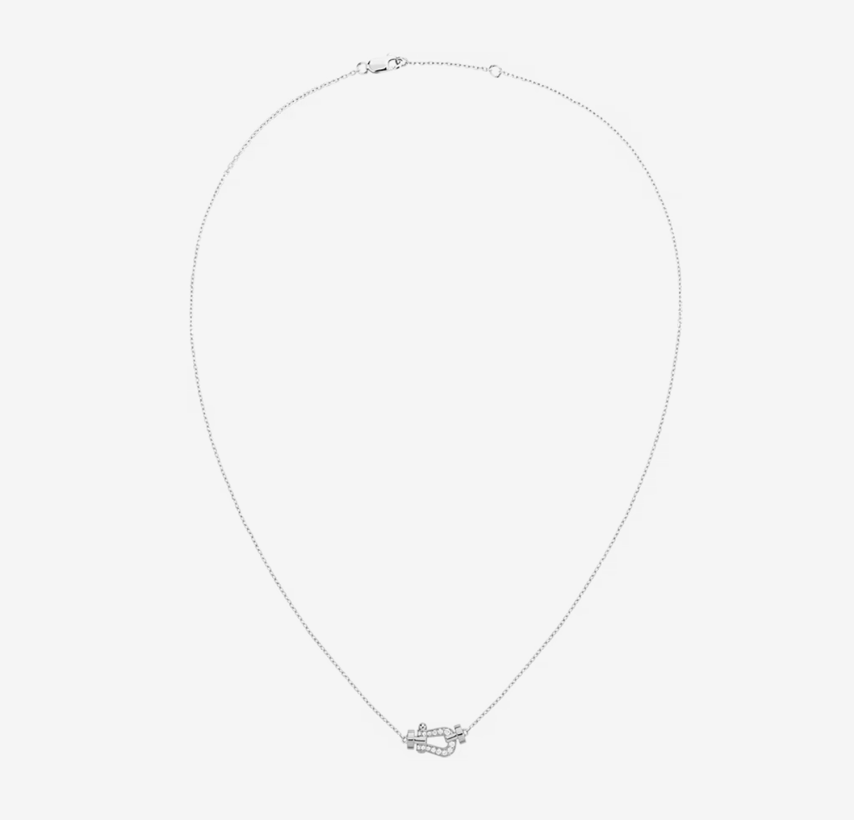 [AURORA]FORCE 10 DIAMOND SILVER NECKLACE MINI MODEL