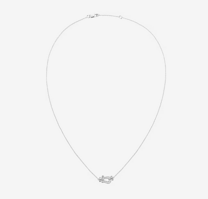 [AURORA]FORCE 10 DIAMOND SILVER NECKLACE MINI MODEL