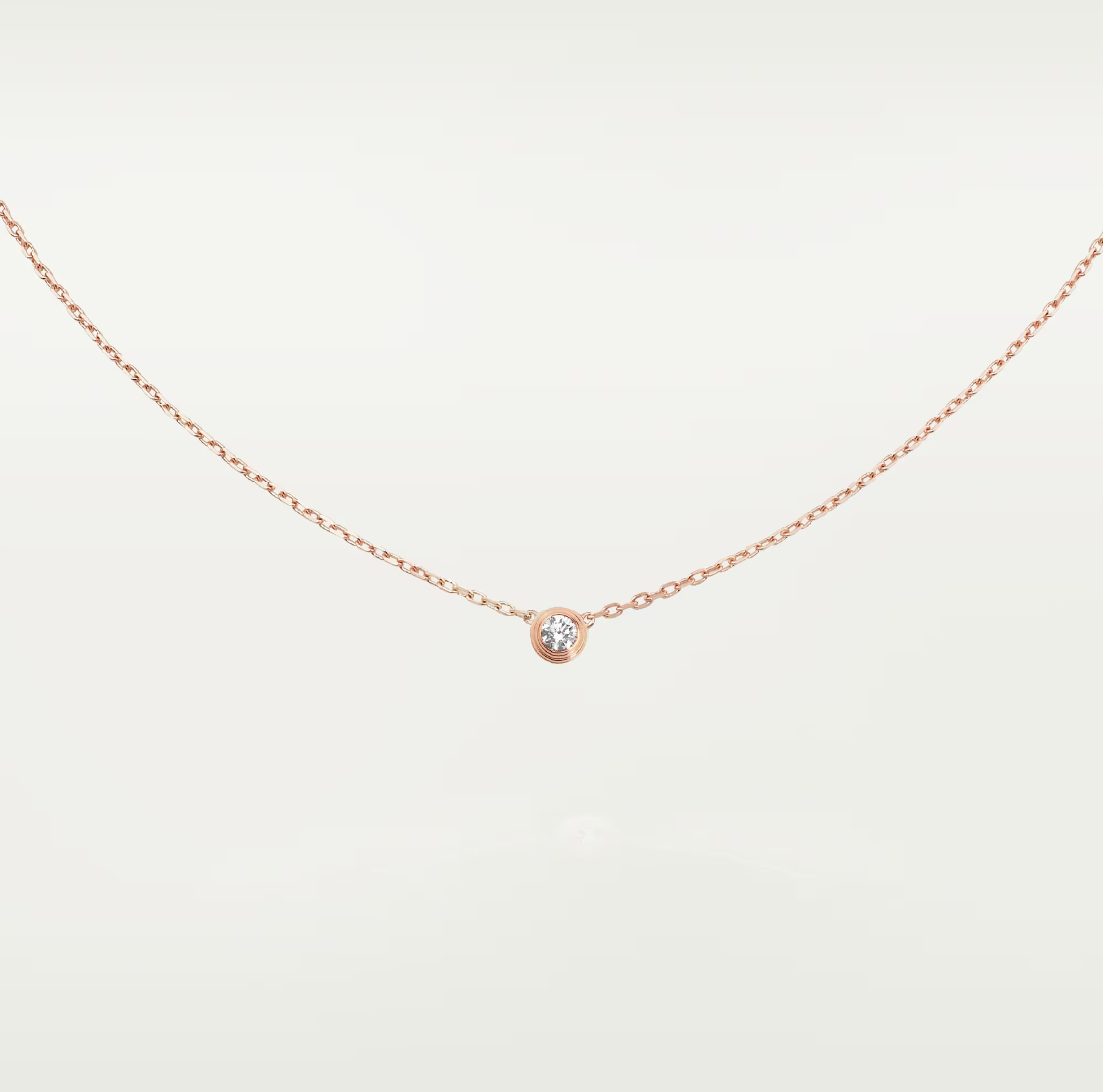 [AURORA]DAMOUR DIAMOND NECKLACE