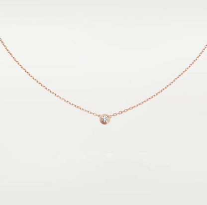 [AURORA]DAMOUR DIAMOND NECKLACE