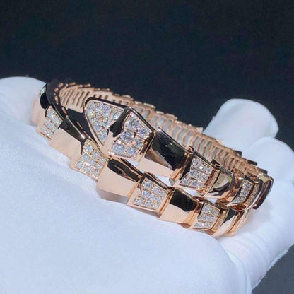 [AURORA]SERPENTI BRACELET PINK GOLD DIAMOND