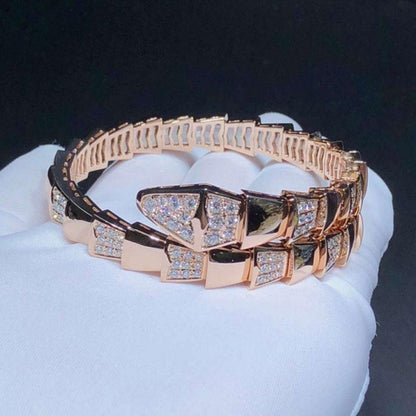 [AURORA]SERPENTI BRACELET PINK GOLD DIAMOND