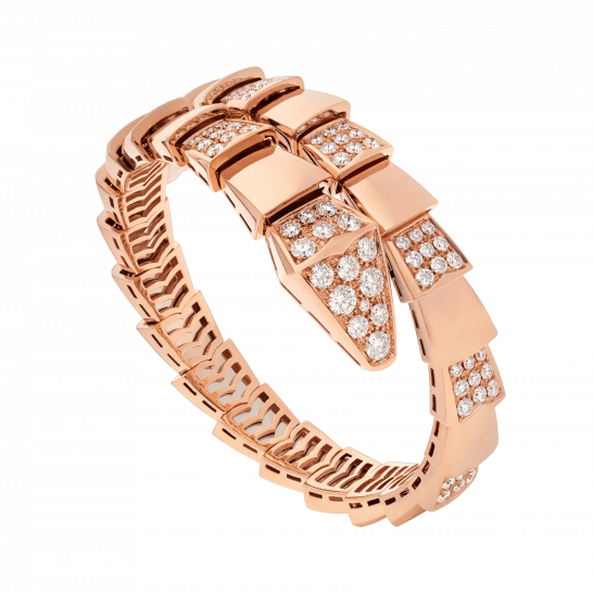 [AURORA]SERPENTI BRACELET PINK GOLD DIAMOND