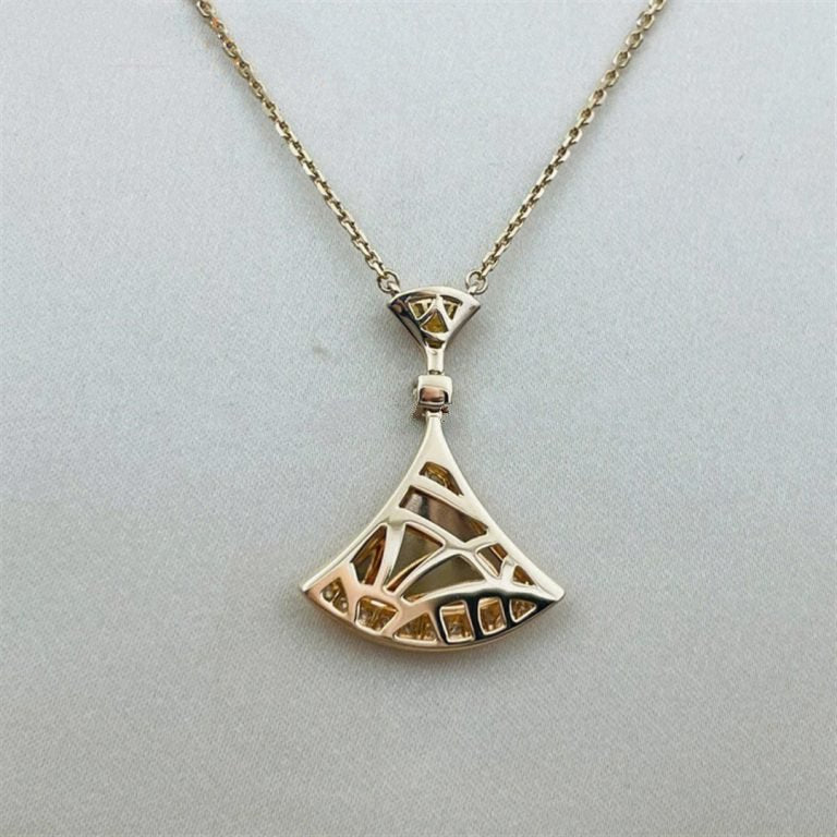 [AURORA]DREAM NECKLACE PINK GOLD DIAMOND