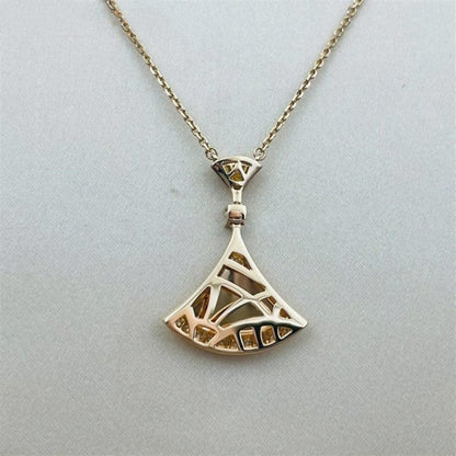 [AURORA]DREAM NECKLACE PINK GOLD DIAMOND