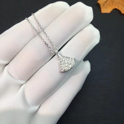 [AURORA]DREAM NECKLACE SILVER DIAMOND