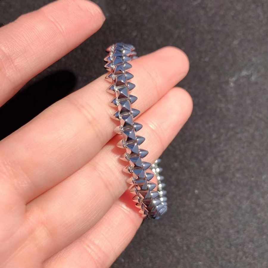 [AURORA]CLASH SILVER BRACELET