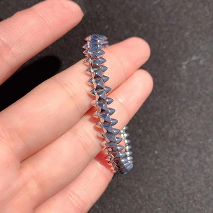 [AURORA]CLASH SILVER BRACELET