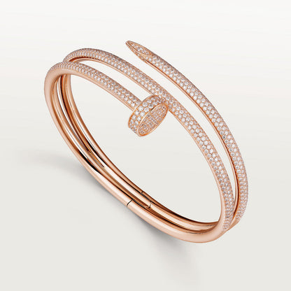 [AURORA]JUSTE BRACELET 3.5MM DOUBLE ROWS DIAMOND