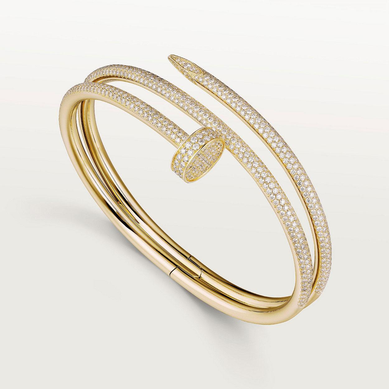 [AURORA]JUSTE BRACELET 3.5MM DOUBLE ROWS DIAMOND