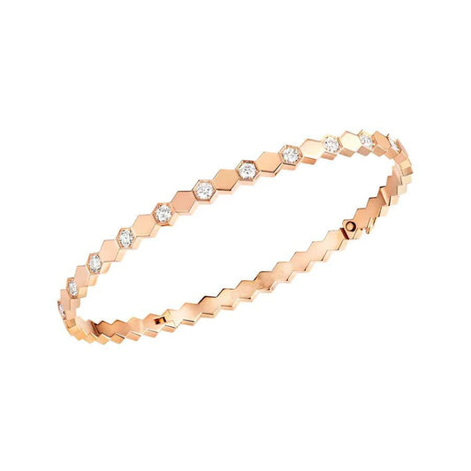 [AURORA]BEE LOVE PINK GOLD DIAMOND BRACELET