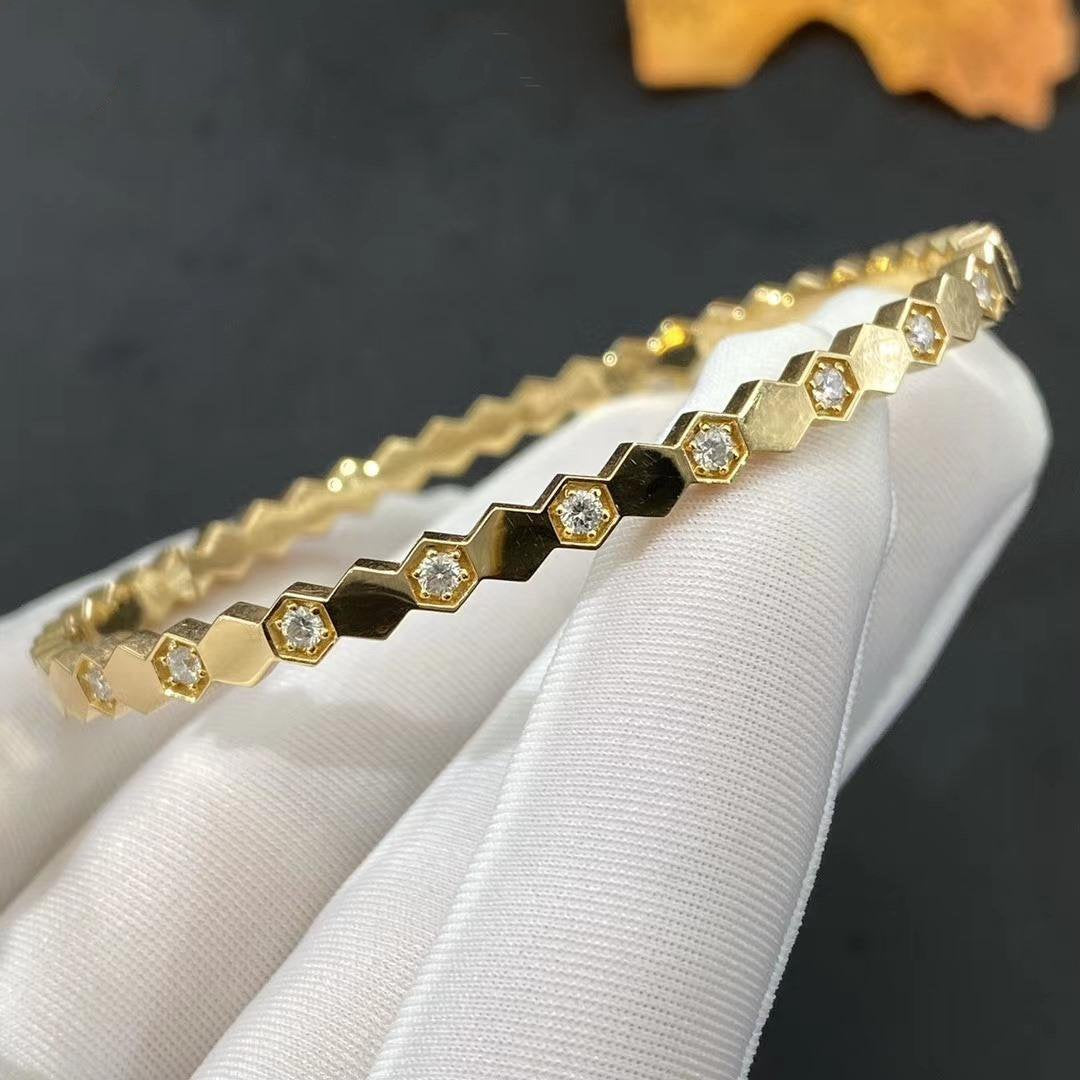 [AURORA]BEE LOVE GOLD DIAMOND BRACELET