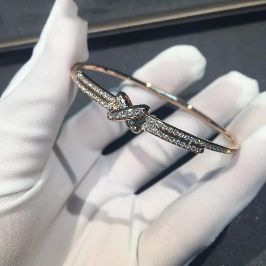 [AURORA]JEUX DE BRACELET DIAMONDS PINK GOLD